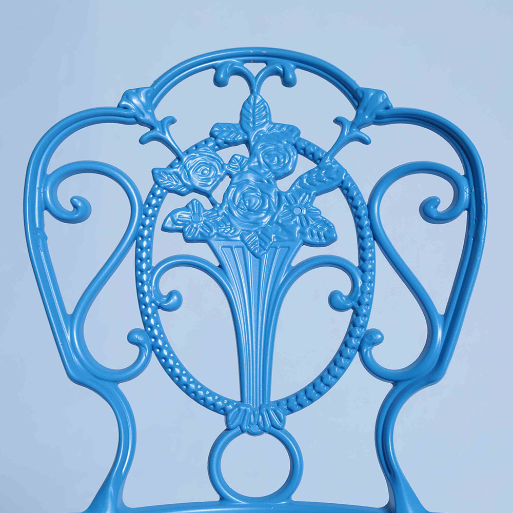 Rose Alüminyum Döküm Kollu Sandalye Cast Garden